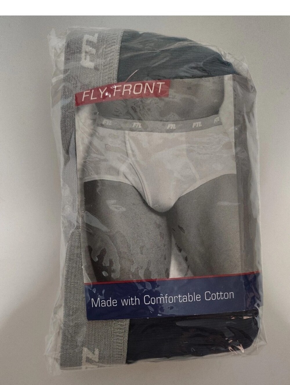 Vtg Fruit of the Loom Men's Ribbed Briefs 3-Pack - Size 28-30